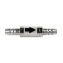 Ventil de acvariu pentru CO2 Previne refluxul apei din acvariu Oțel inoxidabil Dimensiuni 4 x 0,8 cm Diametru interior 4 mm 1