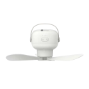 Ventilador de camping exterior Ventilador de tecto portátil 7200mAh Bateria recarregável 3 velocidades Funcionamento silencioso Ideal para tenda 1