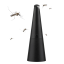 Ventilador de mesa contra moscas e mosquitos 21,5 × 8,3 cm Repelente de insetos de cozinha Sem produtos químicos Funcionamento silencioso Design energeticamente eficiente 5