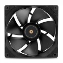 Ventilador de PC TL-G12RB 120 x 120 x 25 mm con 7 aspas y control 4pin PWM 1500 rpm negro para caja y disipador de CPU 1