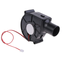 Ventilador eléctrico manual para avivar carbón para asar con regulación de velocidad 11,5 × 7,5 × 8,5 cm ventilador BBQ negro para asar, acampar y hacer picnics 4