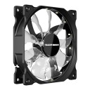 Ventilador RGB de refrigeração para caixa de PC 120 x 120 x 25 mm 1300 rpm com lâminas transparentes e conector Molex 4pin 12 V na cor preta 2