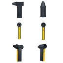 Ventilador turbo elétrico potente 160 000 rpm USB recarregável 10 000 mAh Soprador industrial de pó Sopragem e aspiração 4 velocidades 6