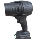 Ventilador turbo manual 1000W soprador de ar 320 km/h soprador de pó de neve automóvel motor potente sem bateria 5