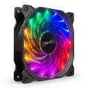 Ventilateur de boîtier PC TEUCER 120 mm LED rétroéclairage Silencieux 1300 tr/min Roulement hydraulique Grand connecteur 4 broches 12 V Noir Pour le refroidissement PC 7