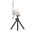 Ventilateur de plafond portable Ventilateur de camping avec crochet Télécommande 4 vitesses Fonctionnement silencieux Adapté pour la tente et la terrasse 2