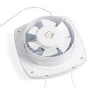 Ventilateur silencieux 220V Ventilateur d'extraction puissant en plastique ABS Cadre et hélice anticorrosion 200x200x150 mm Fenêtre Mur Salle de bain 2
