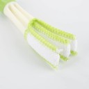 Ventilation and Blind Cleaner with Three Fingers in a Textile Cover and a Brush on the Other End Dual-Sided Dusting Tool for the Car and Home 4