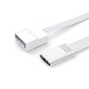 Ventilator ARGB reversibil pentru carcase de computer de 240 mm cu două rotoare în cadru comun de 28 mm grosime și iluminare oglindă de 5 V 5