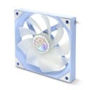 Ventilator ARGB reversibil pentru carcase PC 120 x 120 x 25 mm cu flux de aer inversat și PWM 4pin 12 V de culoare albastră deschisă 2