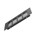 Ventilator capac din aliaj de aluminiu 60 mm x 300 mm, grilaj de ventilație pentru circulația eficientă a aerului, ideal pentru asigurarea 5