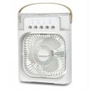 Ventilator de umidificare multifuncțional cu cinci găuri Răcitor de aer portabil de 5 W Funcționare ultra silențioasă Sursă de alimentare USB 3