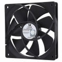 Ventilator TL-G12B 120 x 120 x 25 mm med 4-pin PWM regulering og hydraulisk leje 1500 omdr./min 62,6 CFM sort til PC kabinet 3