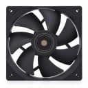 Ventilátor TL-G12B 120 x 120 x 25 mm s reguláciou 4pin PWM a hydraulickým ložiskom 1500 ot./min 62,6 CFM čierny do PC skrine 5