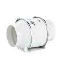 Ventilatore di aspirazione 320x147 mm 75 W Ventilatore tubolare silenzioso 2600 giri/min 540 m³/h Pulitore d'aria da parete per bagno e cucina 3