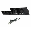 Ventilatore di raffreddamento turbo per Sony PS4 Pro 5 ventilatori Raffreddamento potente 38 °C Installazione facile Supporto per dissipatore 3