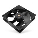 Ventilatore PC TL-G12RB 120 x 120 x 25 mm con 7 pale e controllo 4pin PWM 1500 giri/min nero per case e dissipatori CPU 2