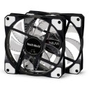Ventilatore per PC 120 mm 15 LED retroilluminato Silenzioso 1200 fino a 1300 giri/min 120 x 120 x 25 mm 12 V Connettore 4pin e 3pin Per raffreddamento PC 1