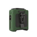 Ventilatore portatile da collo 10000mAh con powerbank e luce LED Ventilatore USB appeso potente 5 velocità per lavoro all'aperto e viaggi 2