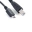 Verbindungskabel Micro USB zu USB-B M/M 1 m 3