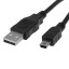 Verbindungskabel USB auf Mini USB M/M 1 m 3