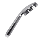 Verchromter Energiespar-Duschkopf 20,8 cm mit Hochdruckdüse Kopfdurchmesser 7,9 cm Energiesparende Jet-Technologie 1
