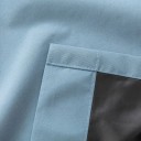 Verduisterende gordijnen bekleed met zwart TPU aan de achterkant Ondoorzichtig gordijn met ringen Gordijnen met thermische isolatie-eigenschappen Elegant ondoorzichtig gordijn 132 x 241 cm 3