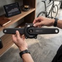 Vermogensmeter Thinkrider PP6 met carbon cranksets 17 cm Aluminium DUB as Vierarmige spider Zwart Voor racefiets en training 6