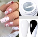 Vernis à ongles gel décoratif Vernis gel liner longue tenue Vernis à ongles pour créer des lignes fines Vernis gel avec pinceau fin et précis pour la décoration 2