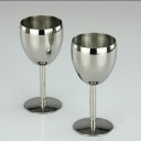Verre à vin en acier inoxydable 2 pcs 4
