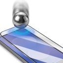 Verre de protection pour Samsung A35 Ensemble de 4 pièces Verre trempé Résistant aux rayures Installation facile Bord noir Pour l'écran de téléphone mobile 5