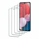 Verre de protection pour Samsung Galaxy A15 5G Ensemble de 5 pièces Verre trempé 9H Résistant aux rayures Finition transparente Protection de l'écran du téléphone mobile 1