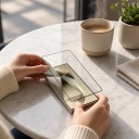 Verre trempé pour Samsung Galaxy S25 3 pièces Verre de protection pour écran contre les rayures Bord noir Prise en charge du déverrouillage 2