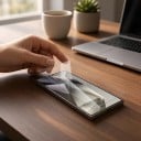 Verre trempé pour Samsung Galaxy S26+ Ensemble de 4 pièces Verre de protection pour écran Anti-traces de doigts et flou Transparent Avec découpe 5