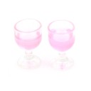 Verres à vin pour poupée 2 pcs 5