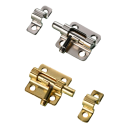 Verrou coulissant de sécurité mini loquet 3 cm gâchette de porte 2,9 cm fermeture mécanique compacte pour portes meubles armoires 4