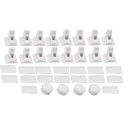 Verrou magnétique pour tiroirs 16 pcs 1