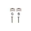 Verrou métallique en forme de papillon pour tête de cordes avec colonne ronde Pièce de rechange pour guitare électrique ST SQ TL Support 4
