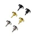 Verrou métallique en forme de papillon pour tête de cordes avec colonne ronde Pièce de rechange pour guitare électrique ST SQ TL Support 7