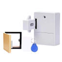 Verrou numérique RFID pour armoire caché invisible carte IC 2×AA DC3V pour portes en bois tiroirs et armoires 3