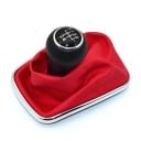Versnellingspook met manchet voor VW Golf 4 IV MK4 GTI R32 Bora Jetta, diameter van de opening voor de stang 23 mm, handgeschakelde 5