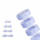 Verstelbare dumbbells 2 stuks 1 kg 2 kg 3 kg en 4 kg met snelle montage door draaien en antislip handvat voor thuis en in de sportschool 4