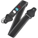 Verstelbare elektrische gitaarband met 3 plectrumhouders Gevoerde schouderband Muziekaccessoires Comfortabel spelen Veiligheid 4