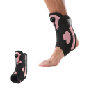 Verstelbare enkelbandage met BOA draaimechanisme, tweezijdige compressiebandage met X banden en veerondersteuning voor sport 5