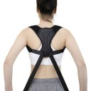 Verstelbare houdingcorrector, ademende rugbrace, pijnverlichtingsgordel voor de wervelkolom voor mannen en vrouwen, comfortabel en onzichtbaar onder kleding 4