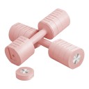 Verstellbare Hanteln 2 Stück 1 kg 2 kg 3 kg und 4 kg mit schneller Montage durch Drehen und rutschfester Griffe für das Training zu Hause 7