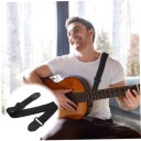 Verstellbarer Gitarrengurt Universeller Schultergurt mit Schnalle Bequemer robuster Gurt für akustische, elektrische und Bassgitarre 2