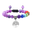 Verstellbares Armband mit sieben Chakras 3