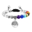 Verstellbares Sieben-Chakra-Armband Z261 3