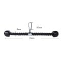 Versterkingslijn voor triceps 70 cm voor katrol, draaibare karabijnhaak 360 ° en robuuste grip voor triceps extension, face pulls en pull down 3